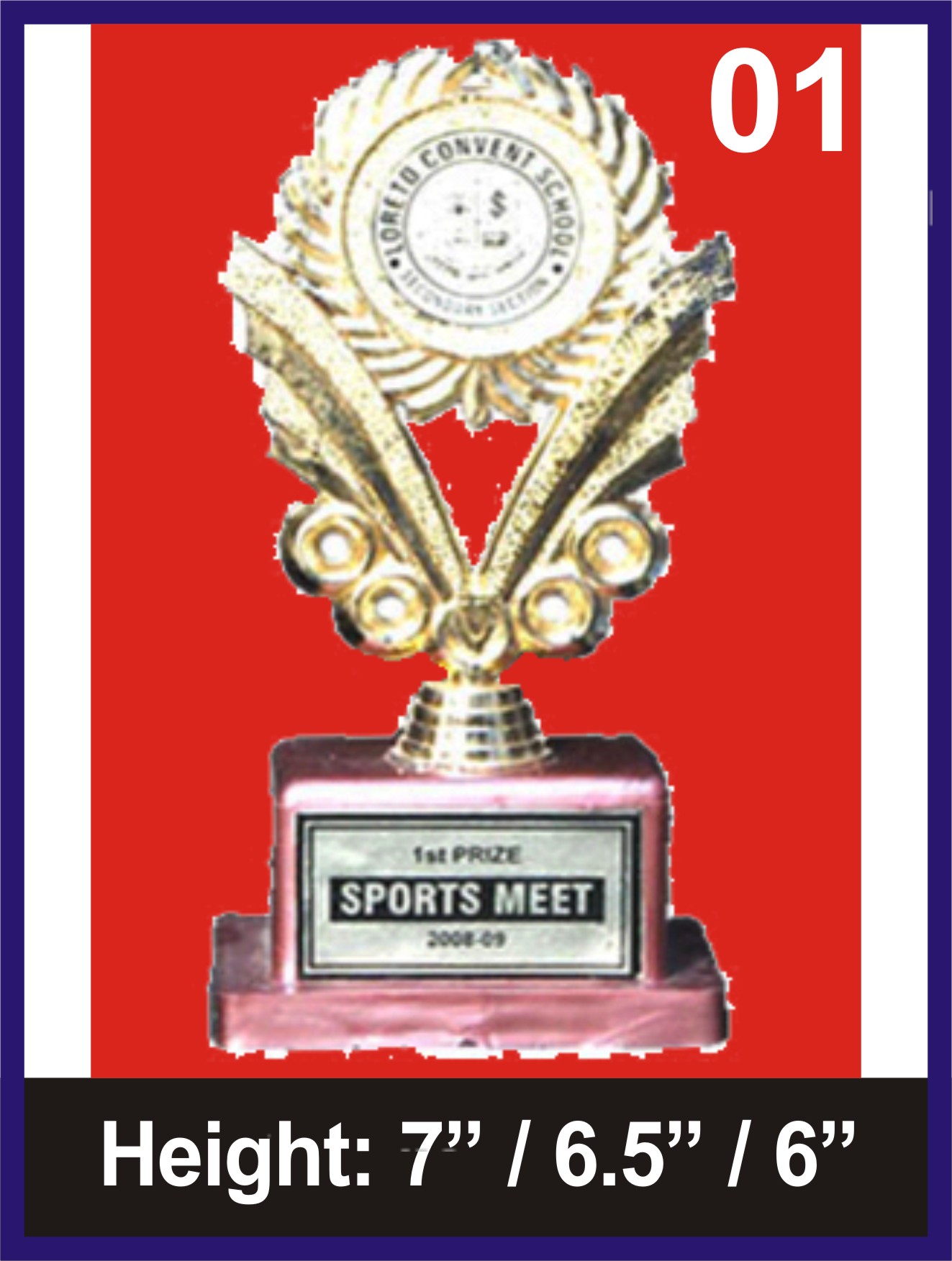 Manufacturers of PERMANENT POLISH FIBER TROPHIES in Mumbai