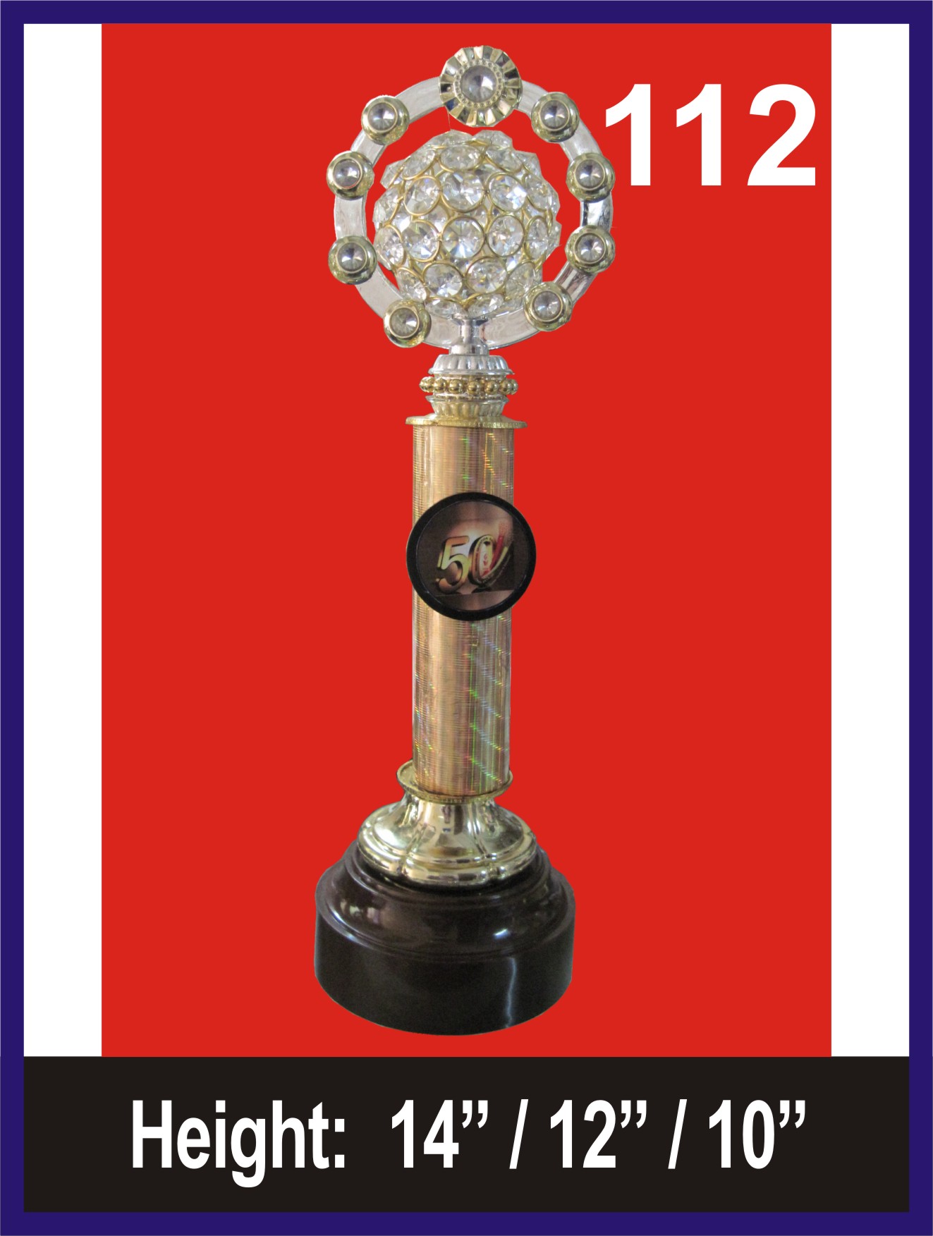 CRYSTAL TROPHIES Design 112