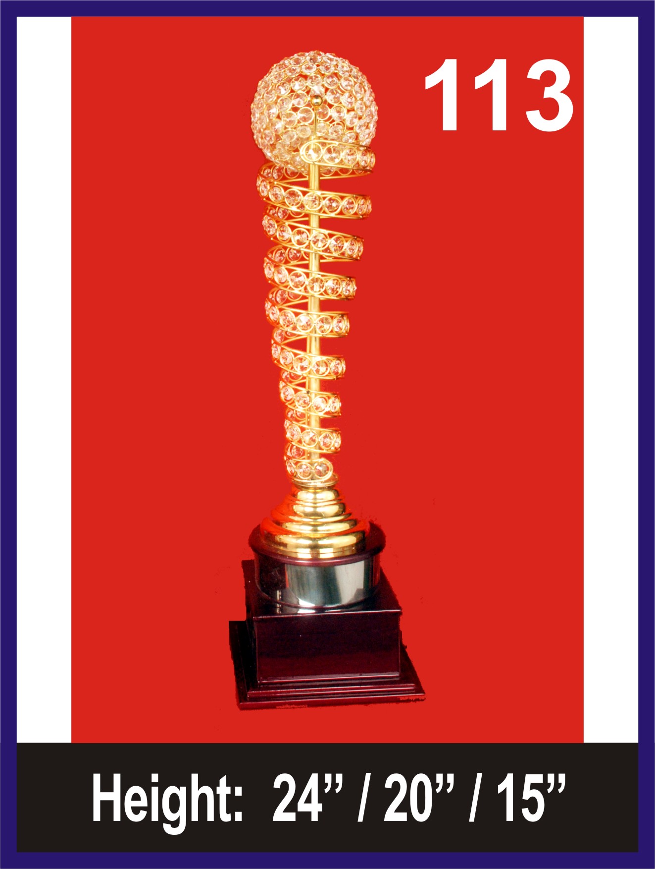 Manufacturers of CRYSTAL TROPHIES in Mumbai