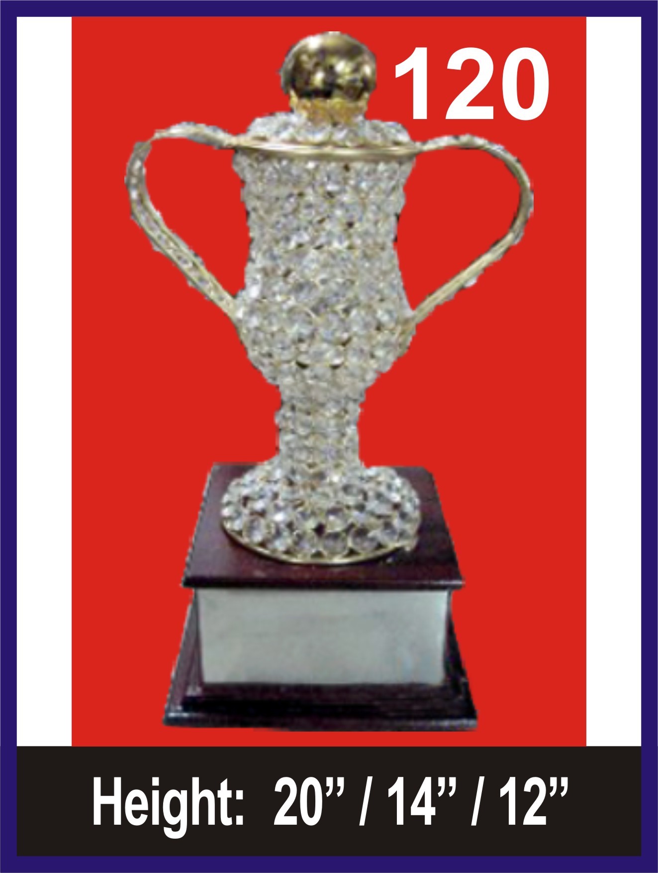 CRYSTAL TROPHIES Design 120 | CRYSTAL TROPHIES