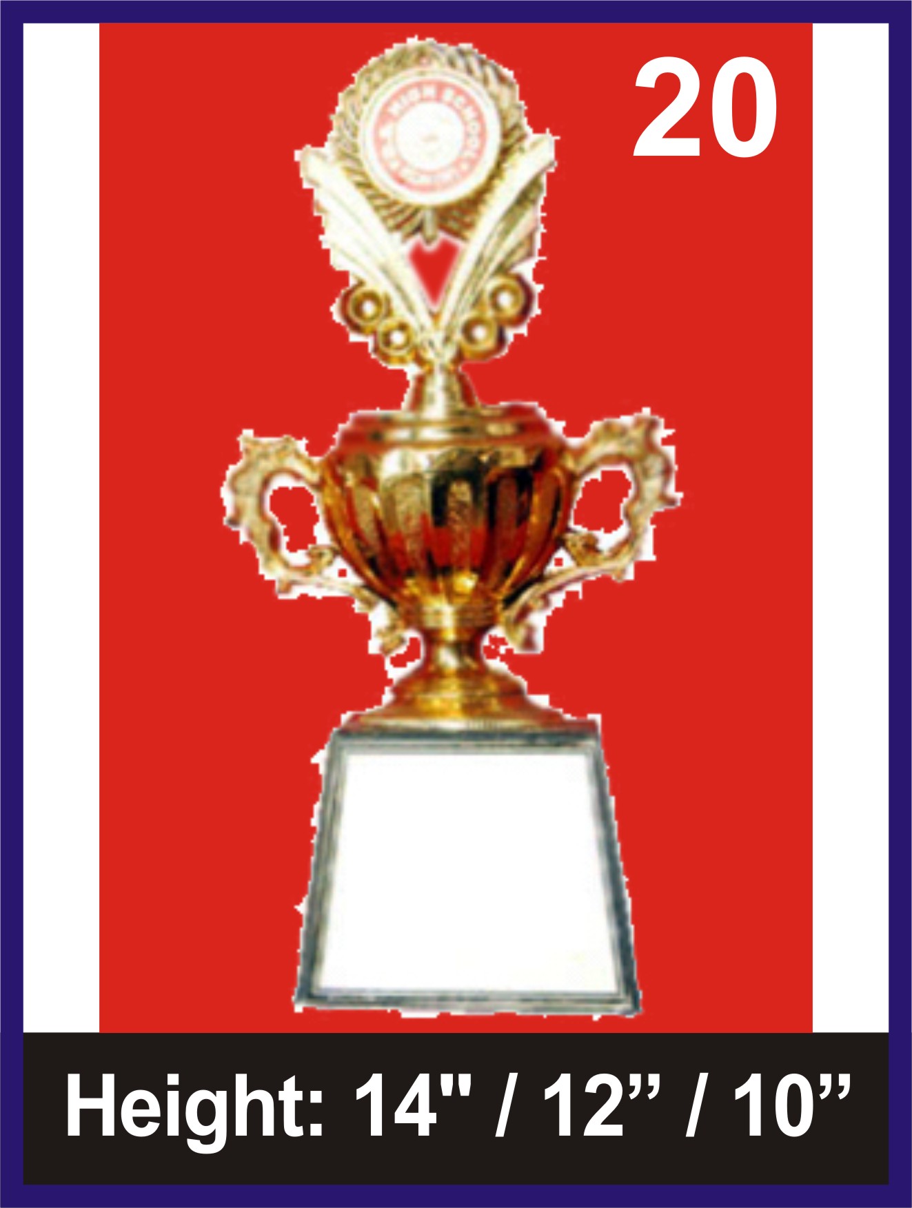 Manufacturers of PERMANENT POLISH FIBER TROPHIES in Mumbai