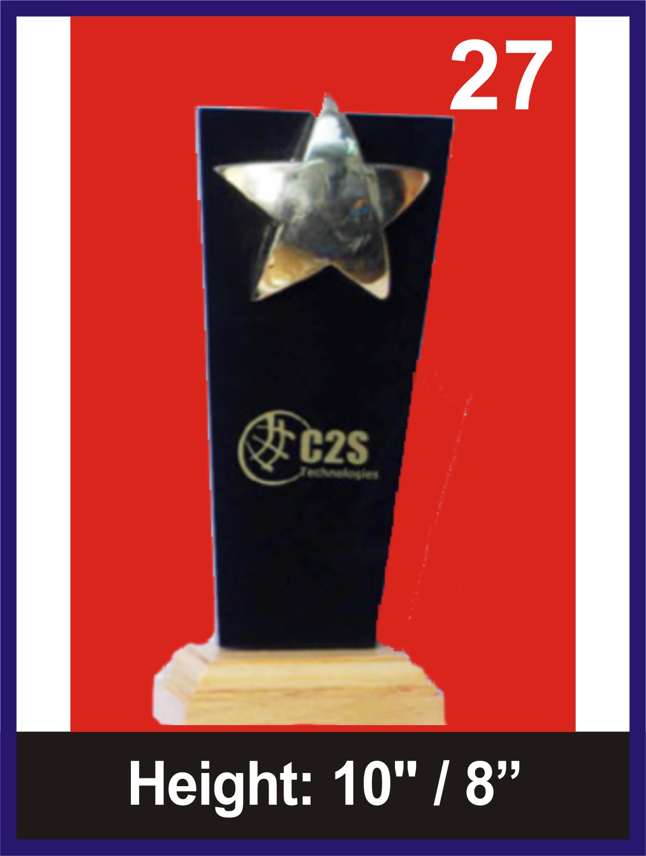 Manufacturers of ACRYLIC TROPHIES in Mumbai