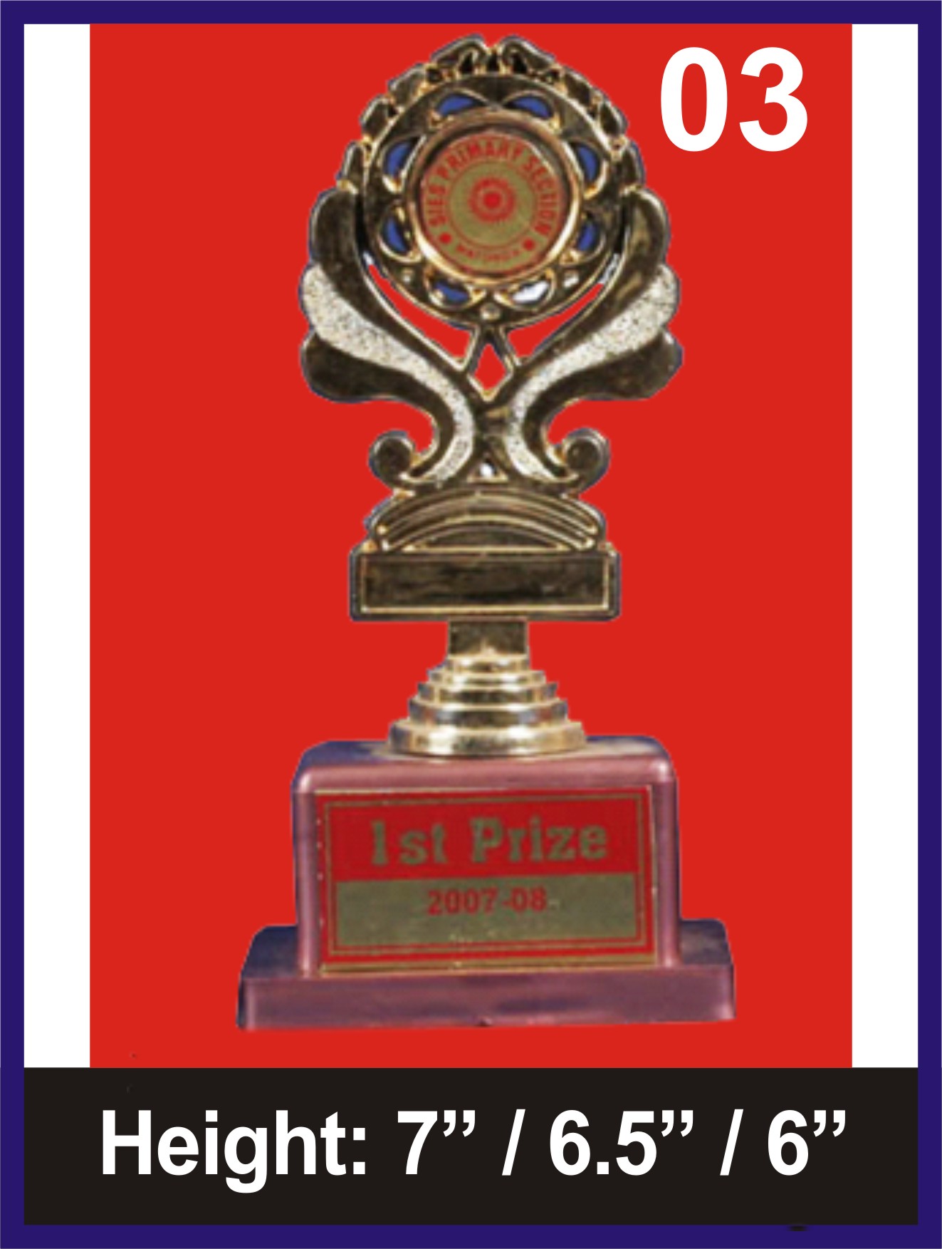 Manufacturers of PERMANENT POLISH FIBER TROPHIES in Mumbai