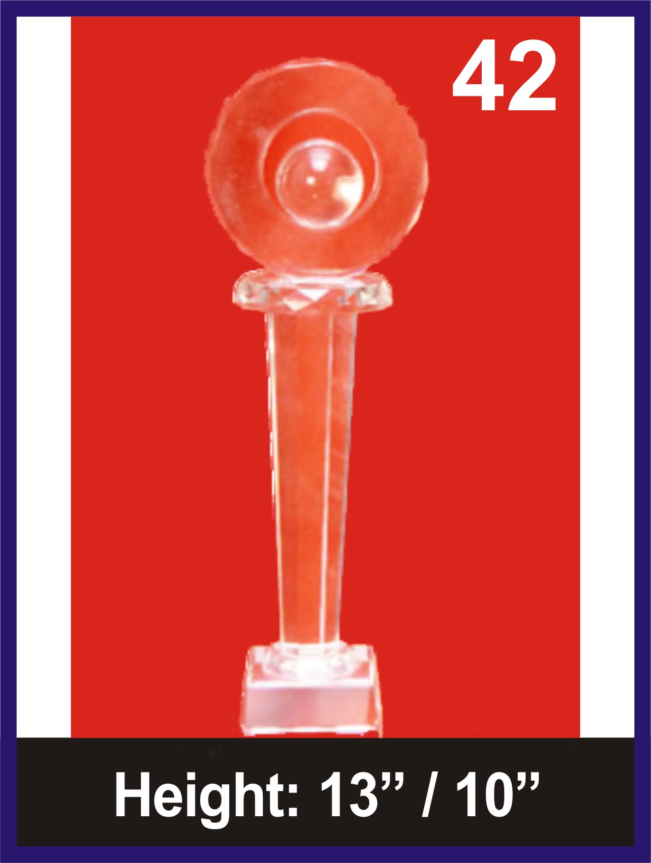 Manufacturers of ACRYLIC TROPHIES in Mumbai