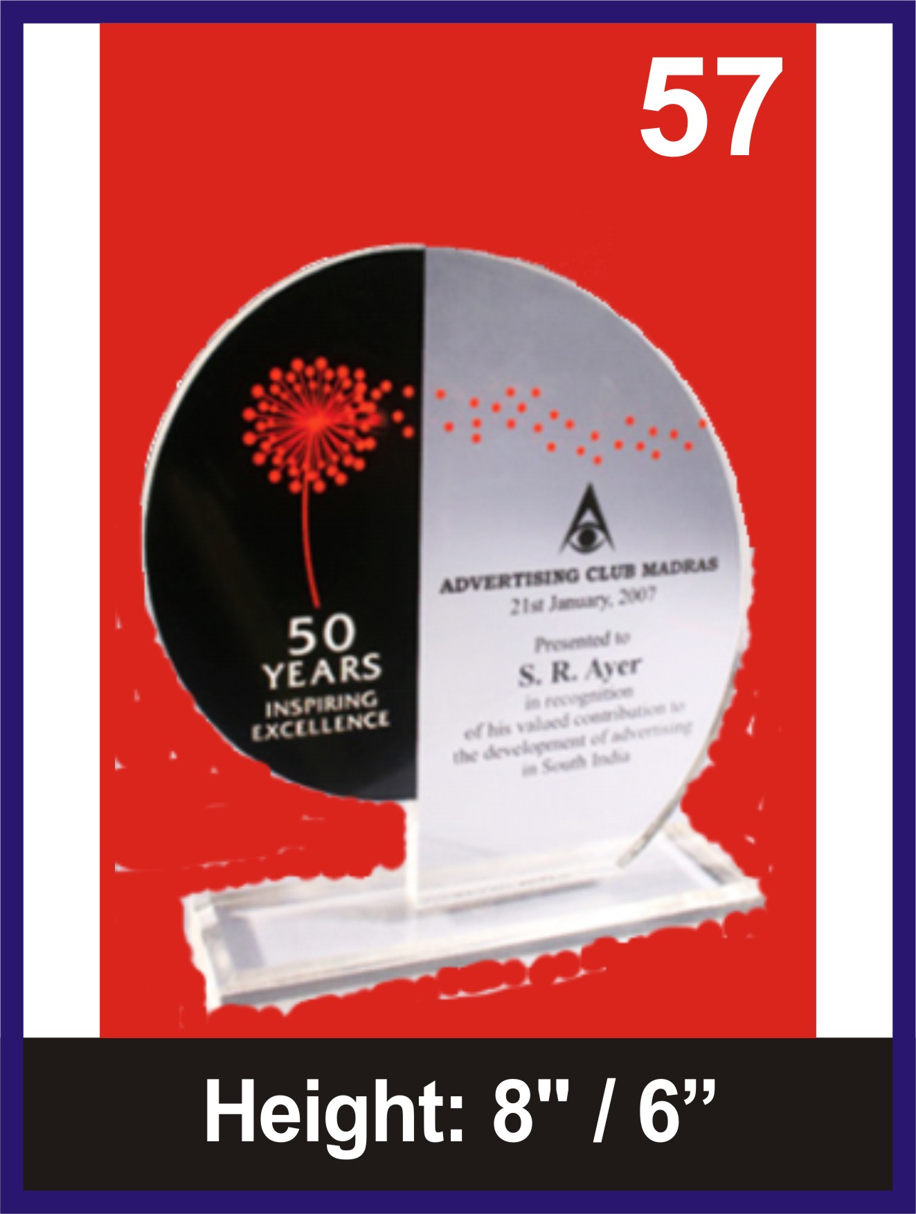 Manufacturers of MEMENTOS and PLAQUE in Mumbai